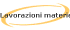 Lavorazioni materie plastiche